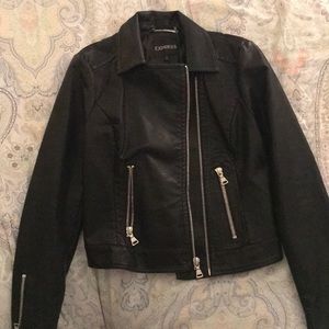 Express “leather” Jacker